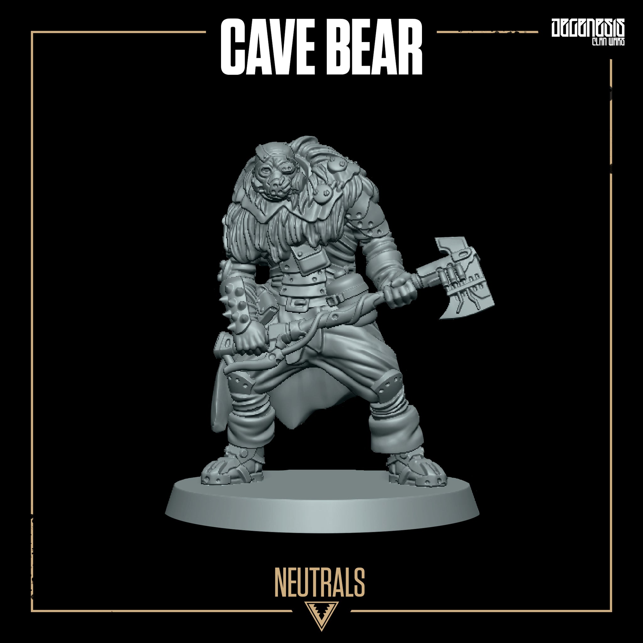 CAVE BEAR - STL
