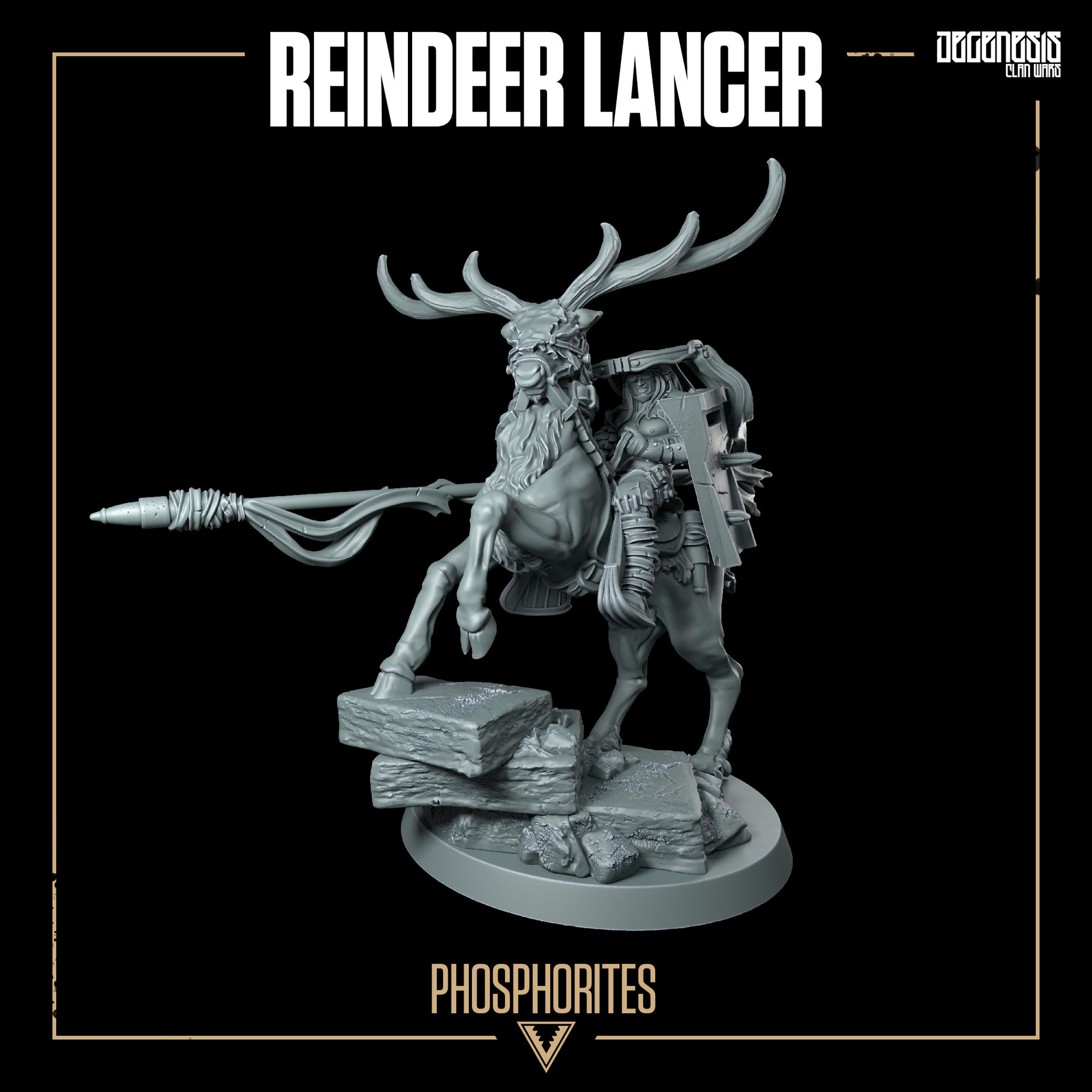 REINDEER LANCER - STL