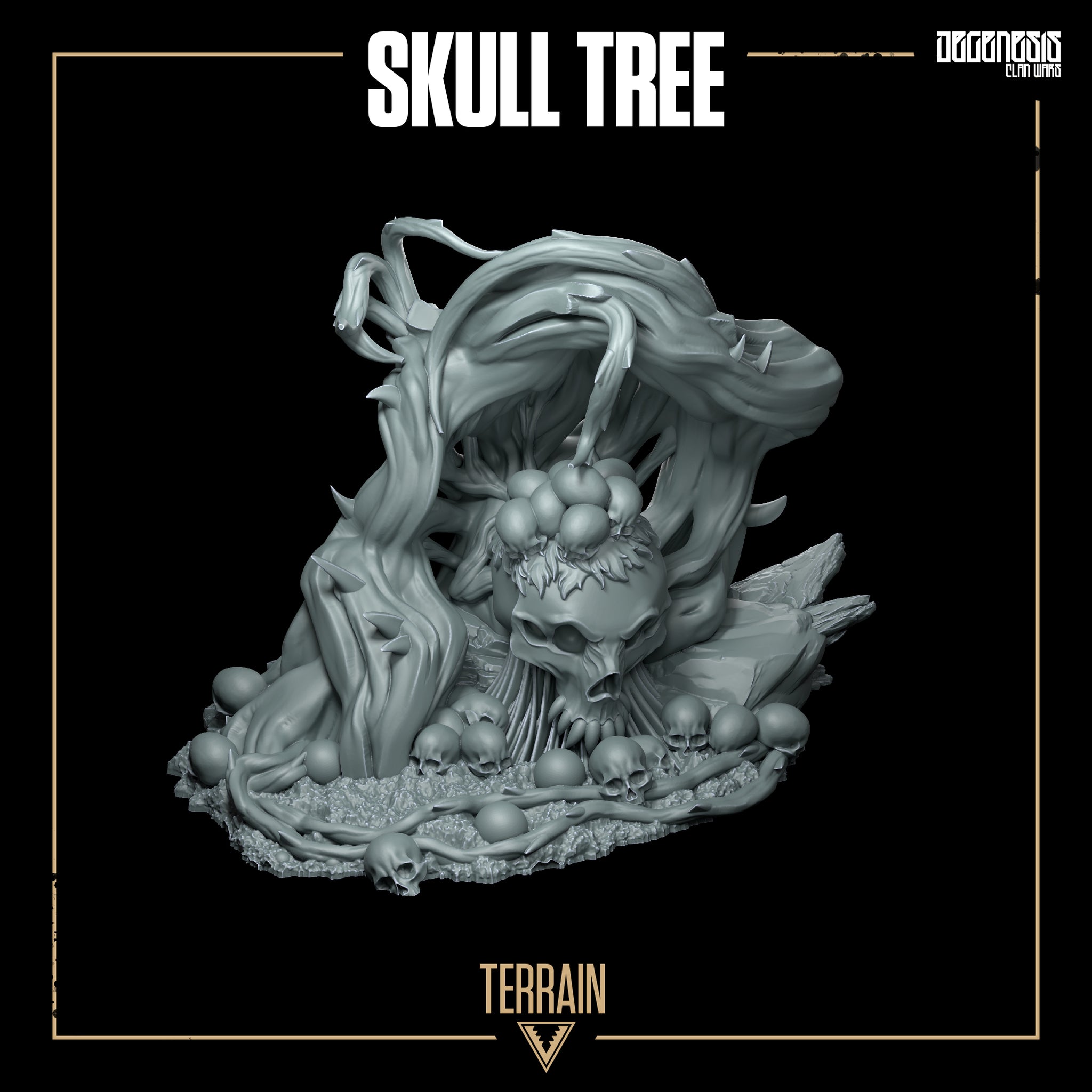 Skull Tuning Tree SKULL TREE - STL – SIXMOREVODKA