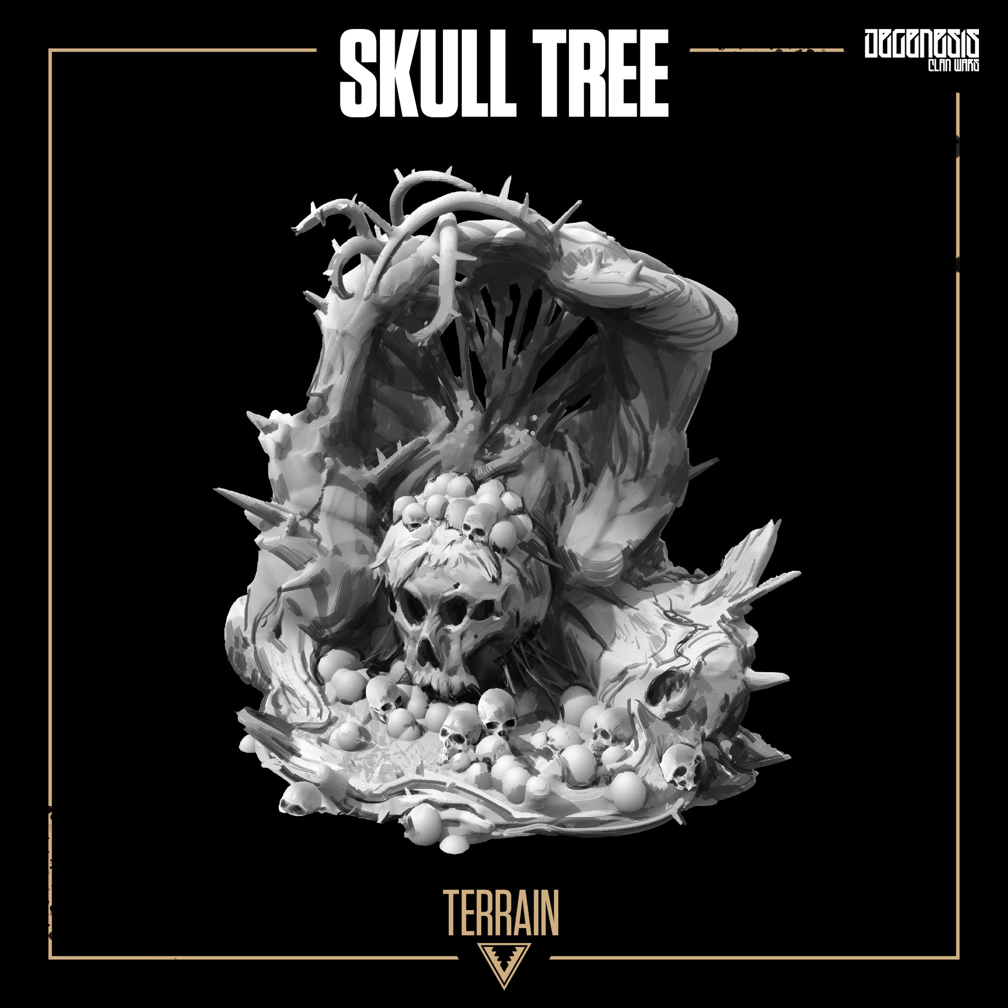 SKULL TREE - STL