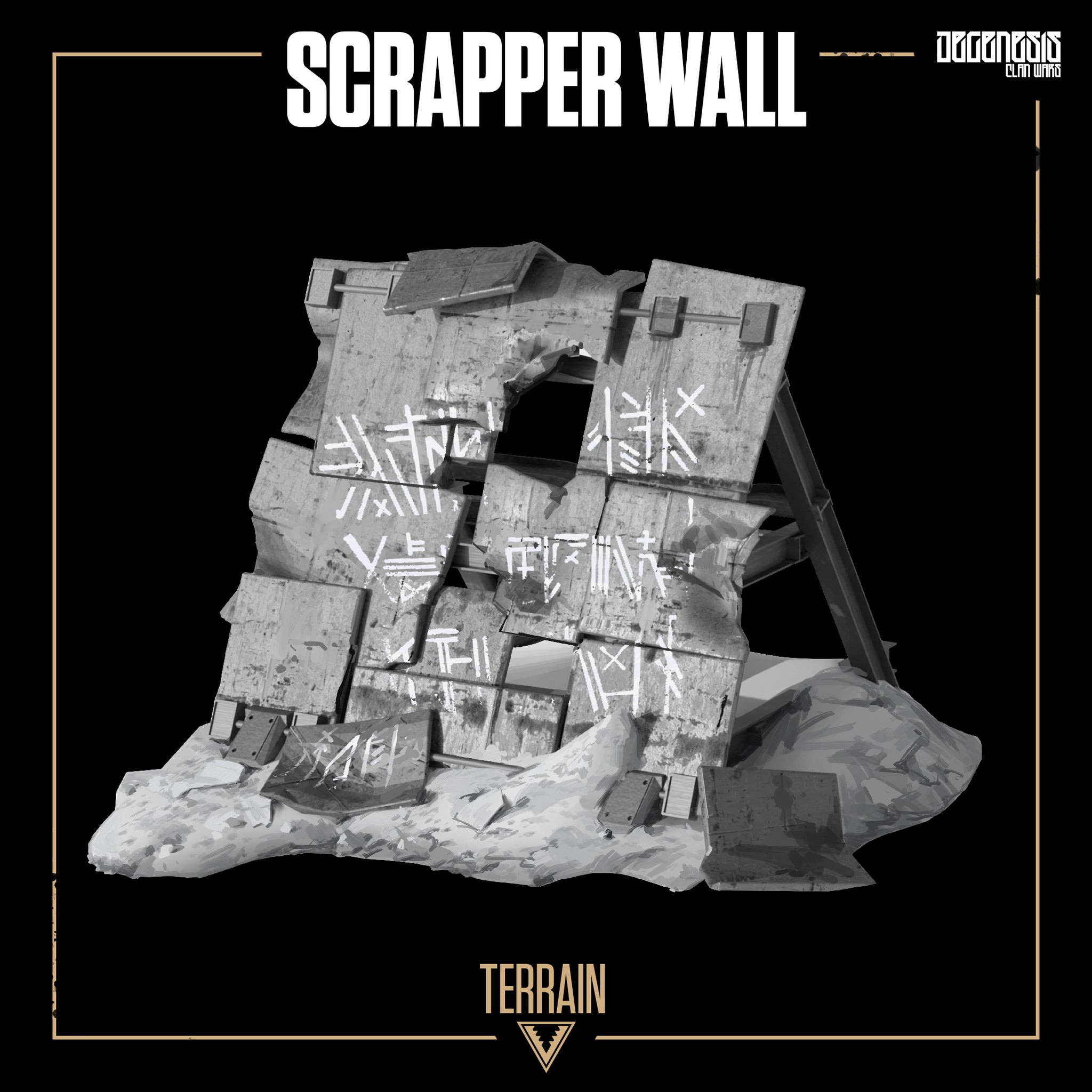 SCRAPPER WALL - STL