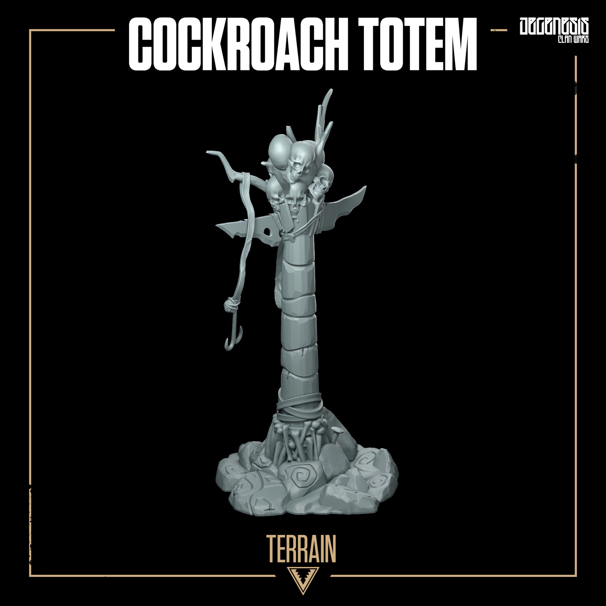 COCKROACH TOTEM - STL