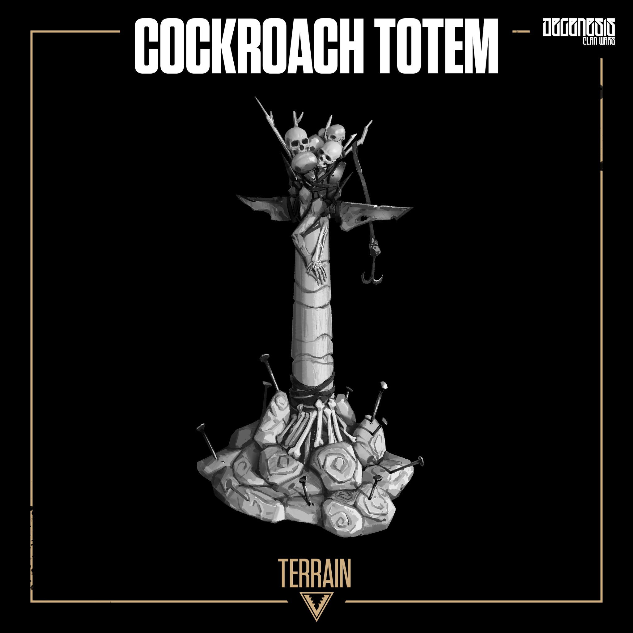 COCKROACH TOTEM - STL