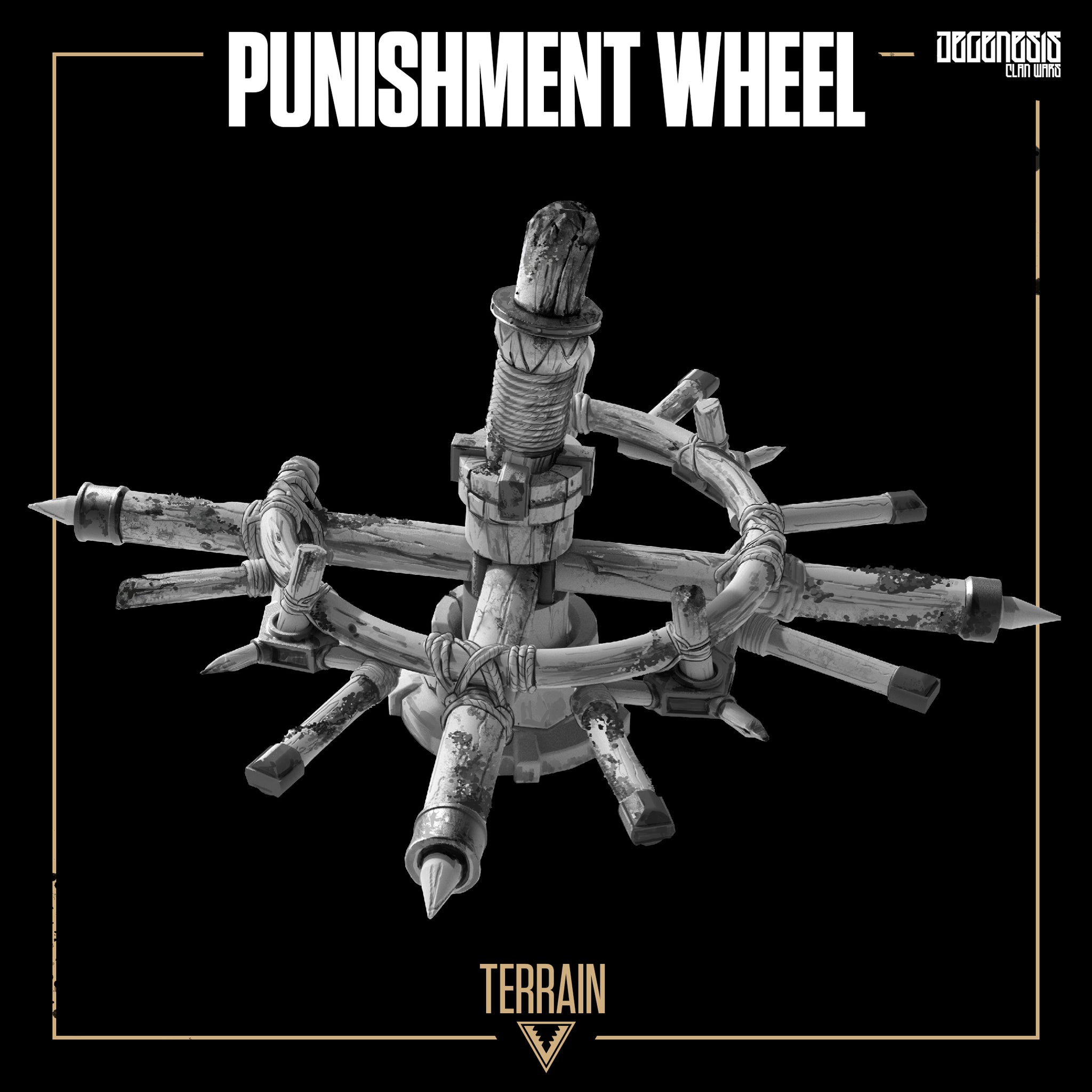 PUNISHMENT WHEEL - STL